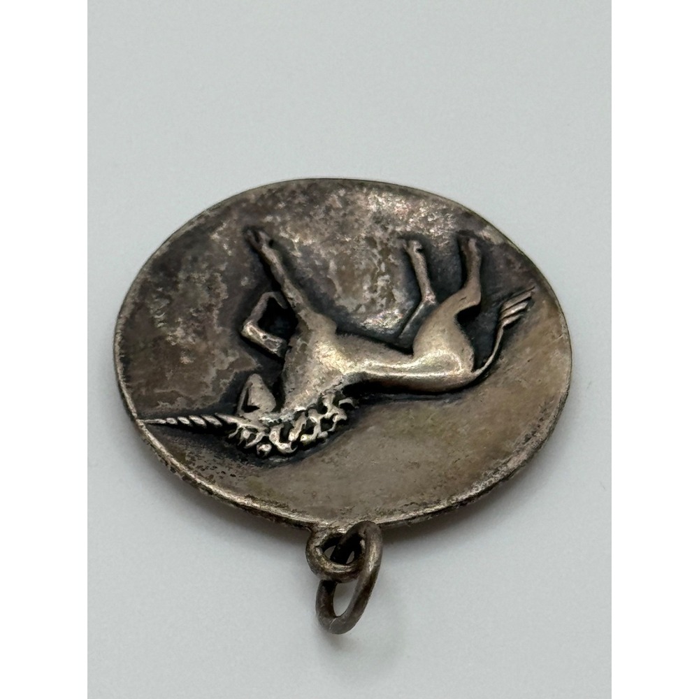 James Avery Sterling Silver Unicorn Pendant Retired - Picture 4 of 8